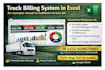 create a professional truck billing system in excel