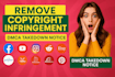 takedown harassing and defaming content from social media