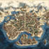 design hand drawn or digital fantasy world maps