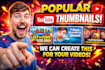 create professional instagram posts and youtube thumbnails