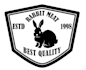 create wonderful excellent rabbit logo design