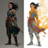 dnd character art and dnd character art