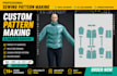 create PDF sewing patterns and realistic 3d garment designs for fashion brands