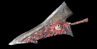 make 3d game ready weapon asset exactly like your reference