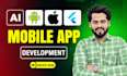 ai mobile app development, ai web application, ai saas app, ai app developer