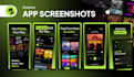 design app store screenshots, play store and app screenshots