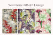 create seamless textile print and surface pattern design
