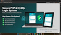 create PHP mysql login signup system with admin panel