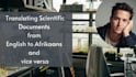 translate scientific documents from afrikaans to english