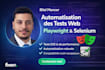 automate your website using playwright , selenium