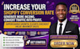 increases shopify conversion rate and audit to boost shopify sales and revenue