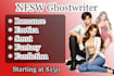ghostwrite a premium smut romance