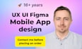 design a premium mobile app UI UX that drives user retention