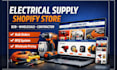 build electrical supply website contractor supply power tools equipment store