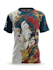 do a japanese t shirt illustration