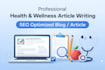 write SEO friendly blog posts and articles in english