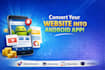 convert your website into android app using webview