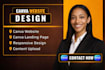canva website design, canva graphic design, canva ebook design, and canva flyer