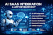 develop saas ai web integration, ai app integration system