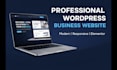 design professional wordpress business site using elementor