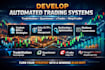develop automated trading system on tradestation, quantower ctrader, ninjatrader