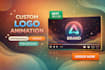create a unique logo animation