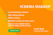 set up schema markups, rich snippets, and gsc sitemaps