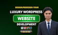 build premium wordpress website and luxury website