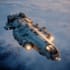 create stunning sci fi spaceship concept art