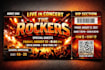 create concert and movie ticket
