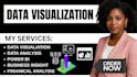 design professional powers, bi dashboards, reports, KPI, and data visualizations