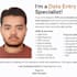 do data entry, data extract, web rechearch on command
