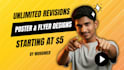 design professional and eye catching posters