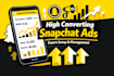 expertly set up and manage high converting snapchat ad campaigns