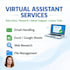 do internet research, data entry, and simple business support tasks