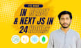 fix react js bugs and next js bug in just 24 hours