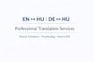 translate english, hungarian and german texts no ai
