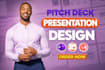 design investor pitch deck powerpoint presentation design startup pitch deck