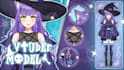 do vtuber character design, live2d vtuber model, anime style, vtube studio