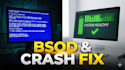 diagnose and fix windows bsod, crashes, and dpc latency issues