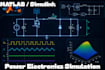design and simulate power electronics circuits in matlab simulink with report