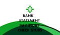 reconcile bank statement PDF to editable format