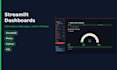 build a professional streamlit dashboard for data analysis