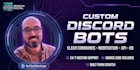 a professional discord bot with slash commands and API integration