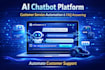 develop saas ai chatbot app, customer service automation app, faq responder app