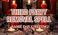 cast extremely third party removal spell, obsession spell same day casting