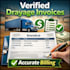 do billing and invoice preparation for drayage services