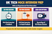 provide UK tech interview prep and a realistic mock interview