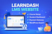 build learndash lms website or tutor lms elearning platform on wordpress website