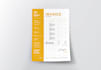 design professional invoice template canva, excel and PDF